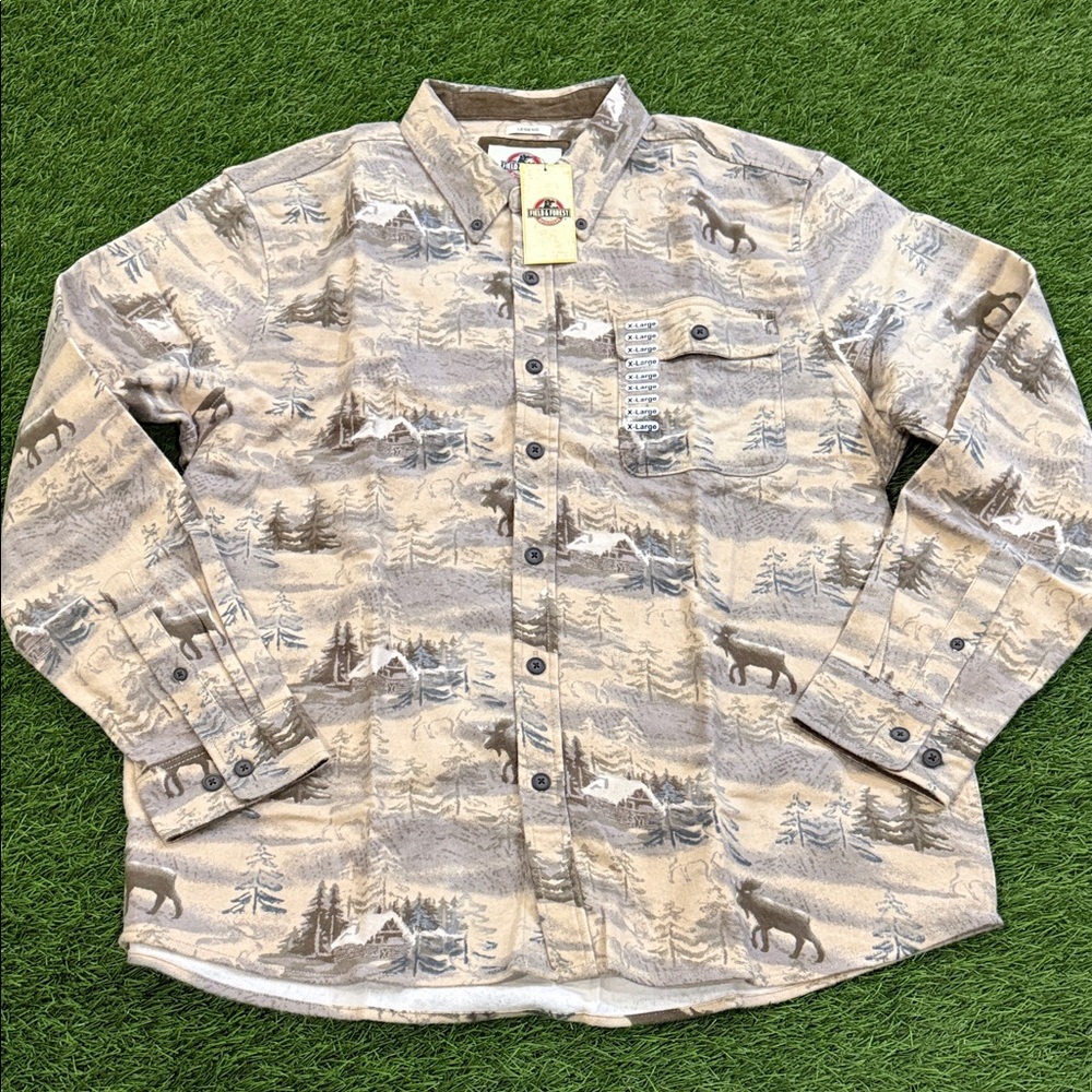 Men’s Field & Forest Button down Shirt - Legend